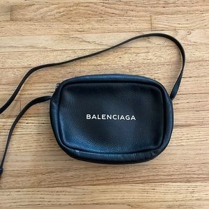 Balenciaga black crossbody